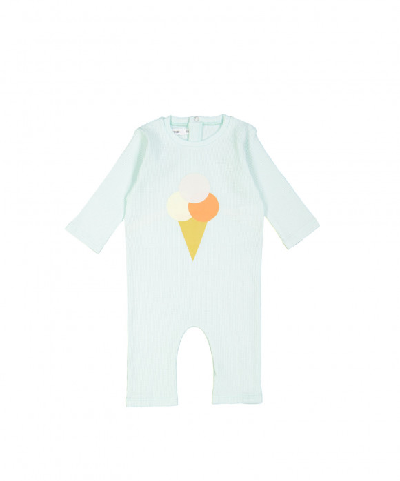 playsuit  waffle mint