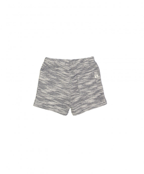 short mini speckle dark blue