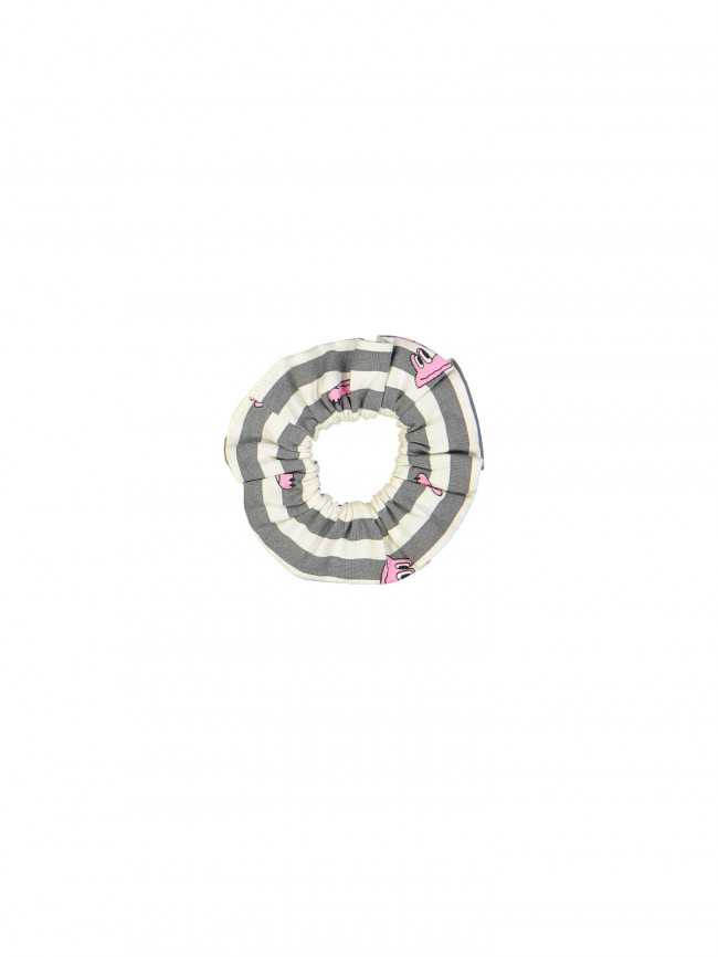 scrunchie stripe croco all over