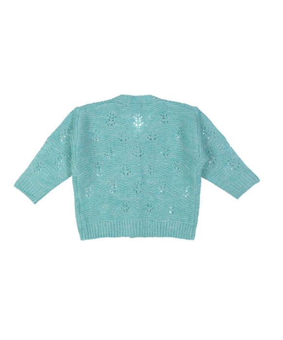 gilet mini ajour green