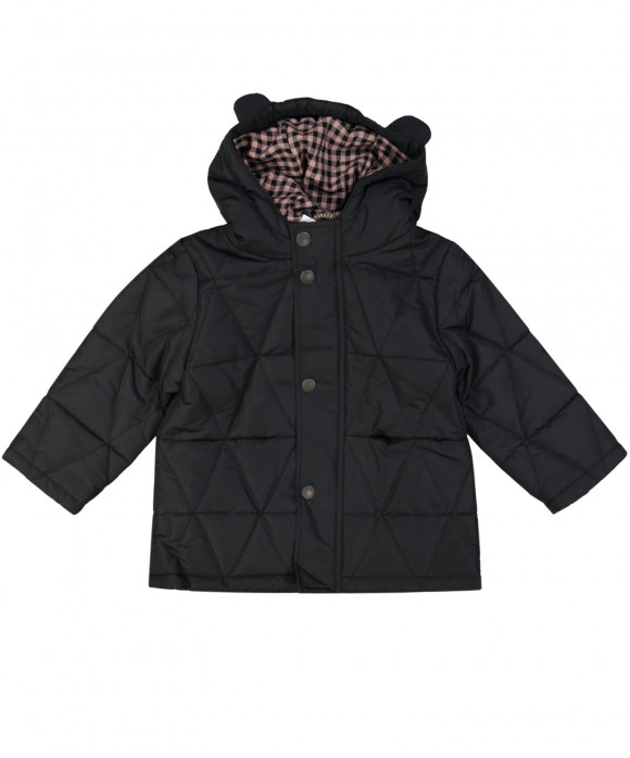 winter jacket girls dark blue