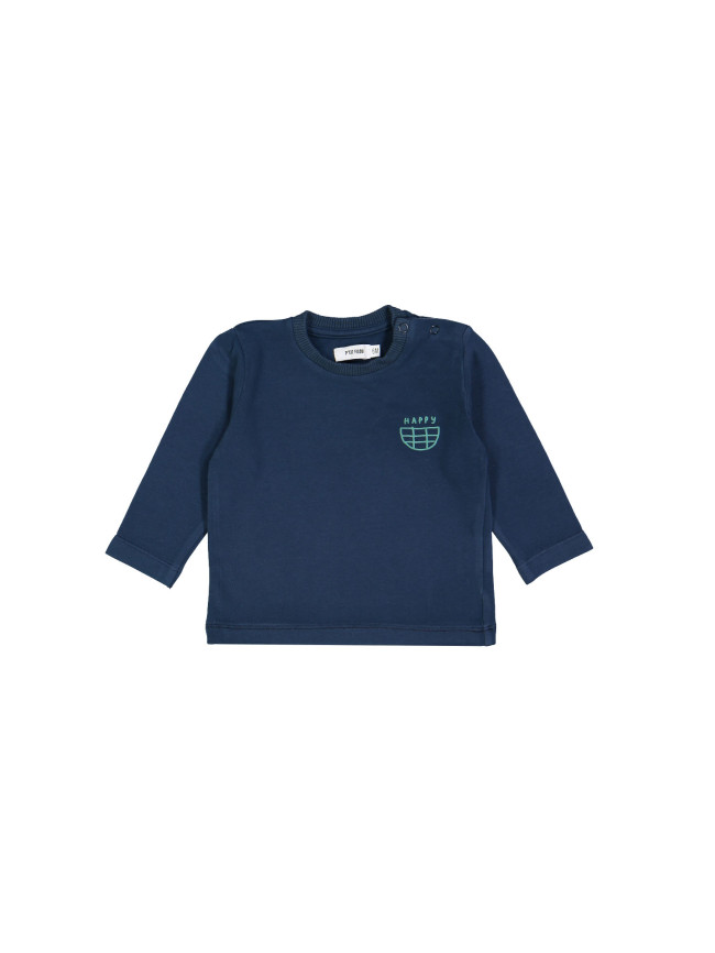 t-shirt mini happy blue