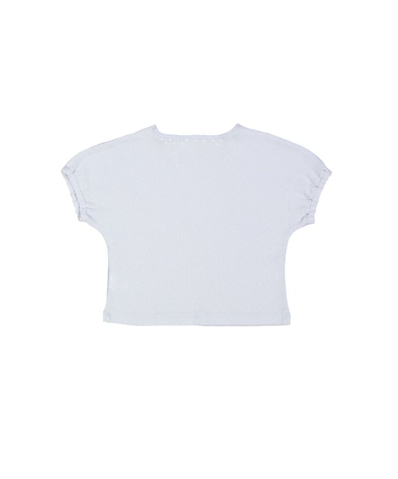 T-shirt ajour light blue