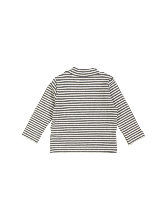 pull mini rib stripe grey