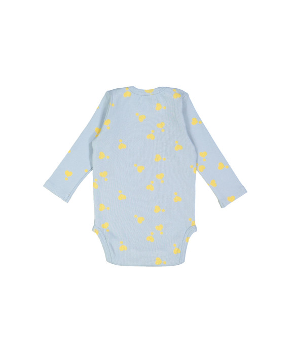 body rib heart light blue