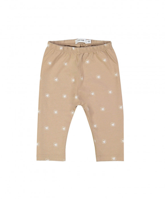 baby trouser tiny lion greige