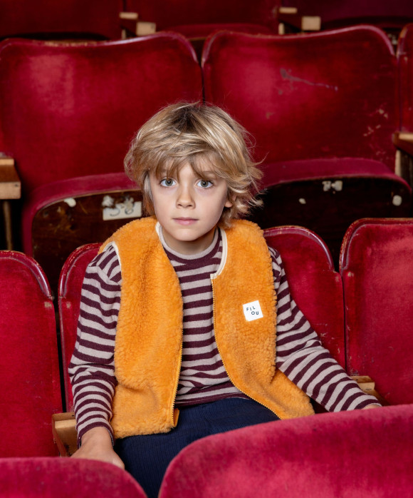 Sweater stripe burgundy