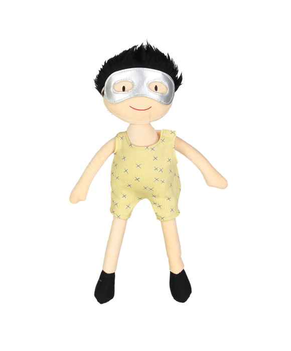 Doll salopet yellow