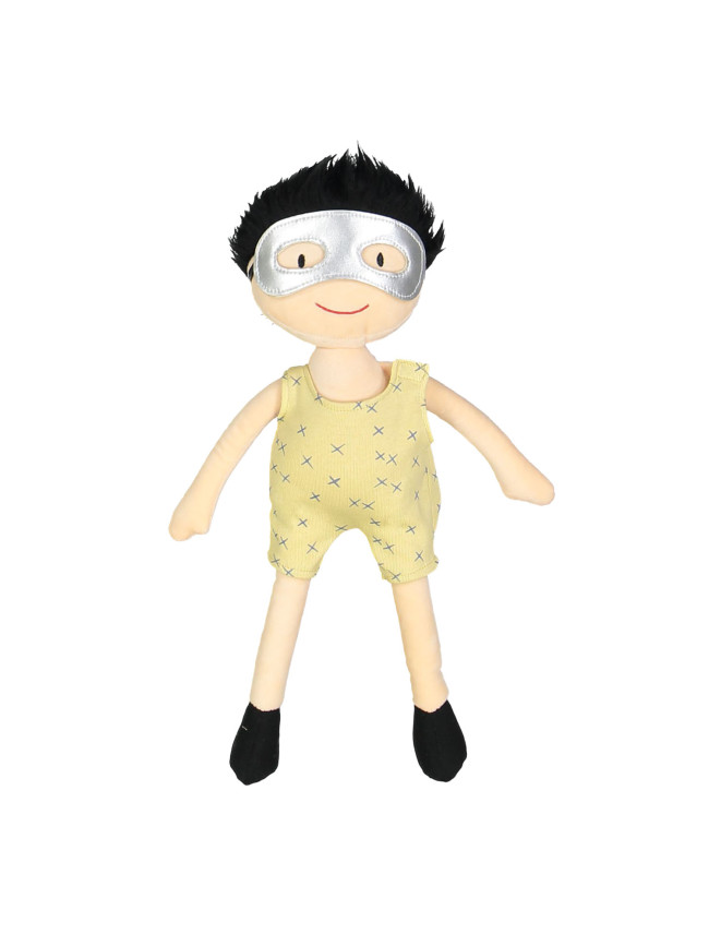 Doll salopet yellow