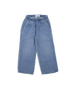 Jeans straight stone bleach