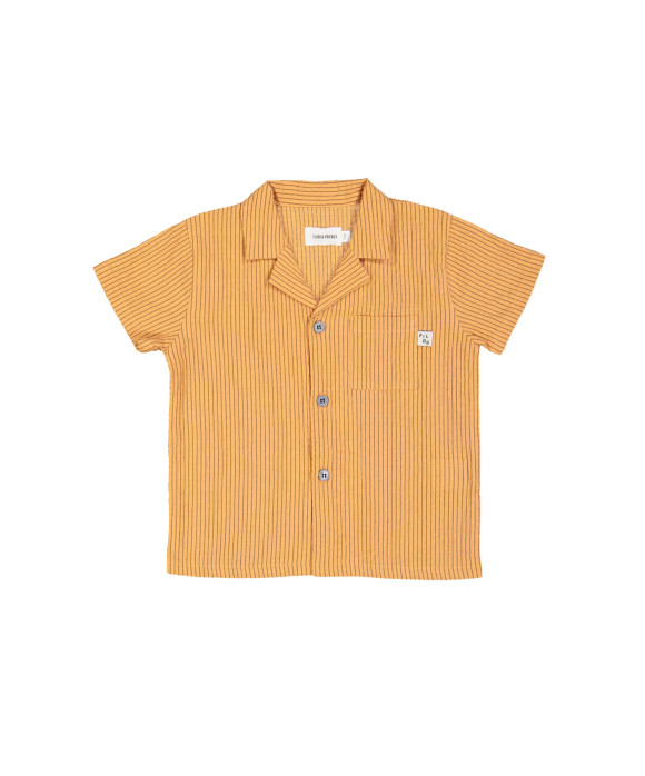 Shirt SL stripe orange