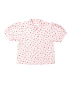 Blouse red things light pink