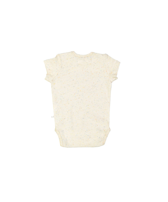 Body KM speckle hugs and kisses ecru