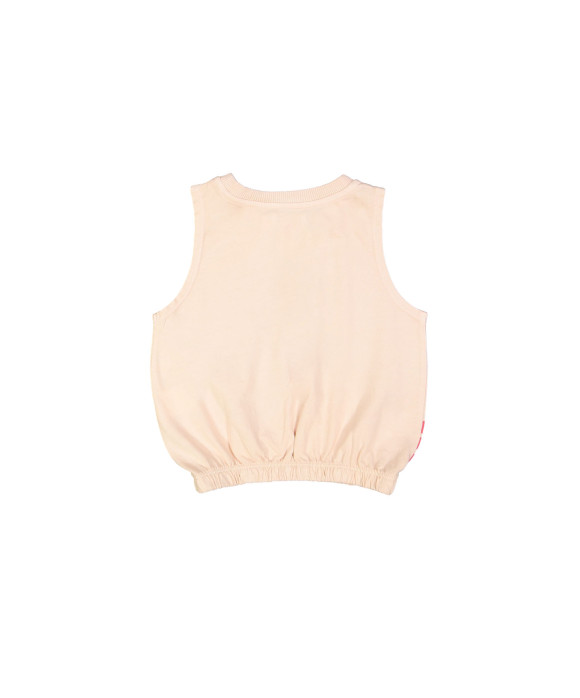 Top red stripe light pink