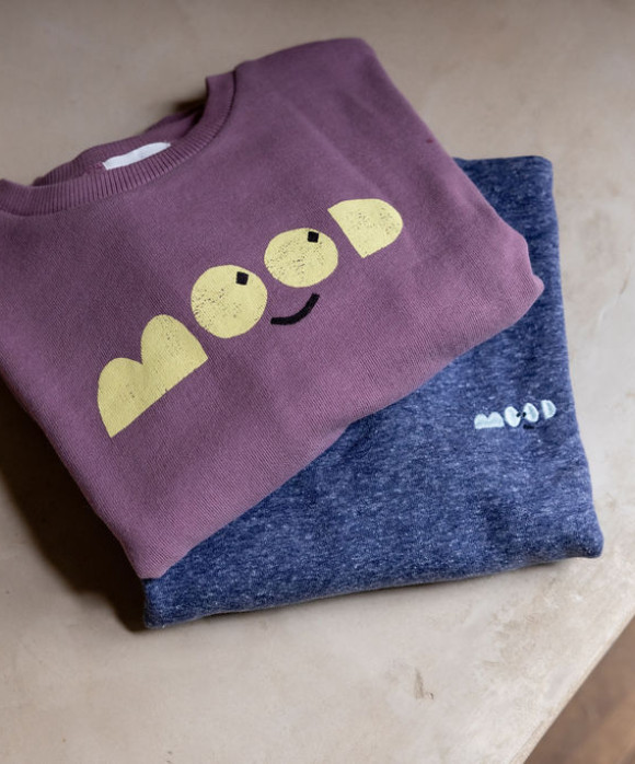 Sweater speckled mood marine