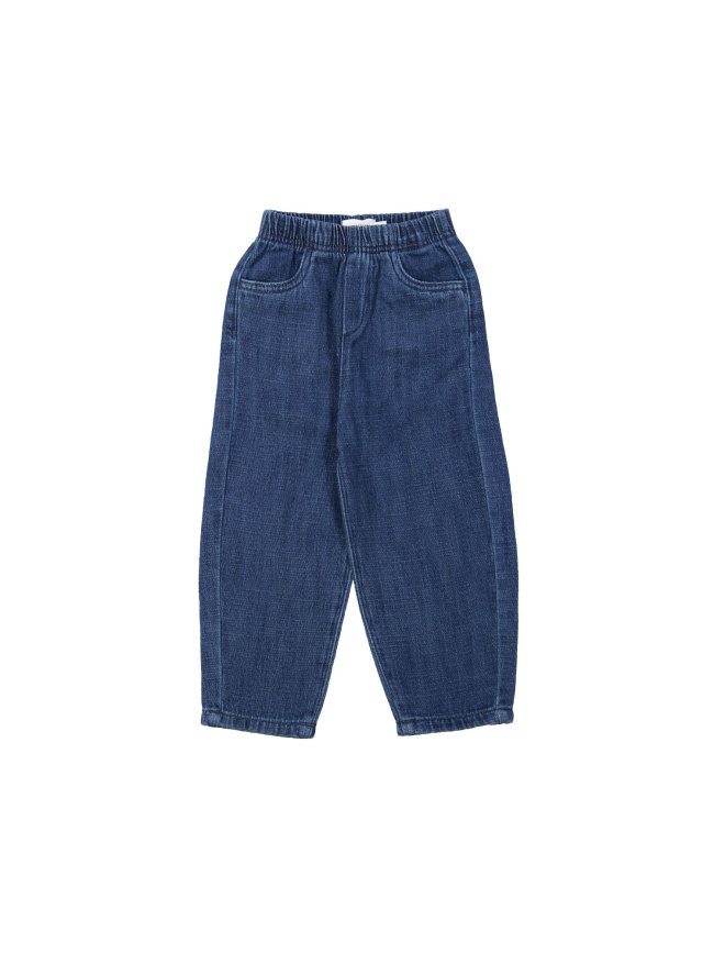 Jeans balloon stone wash blue
