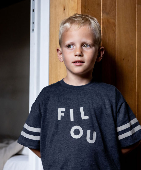 T-shirt filou anthracite