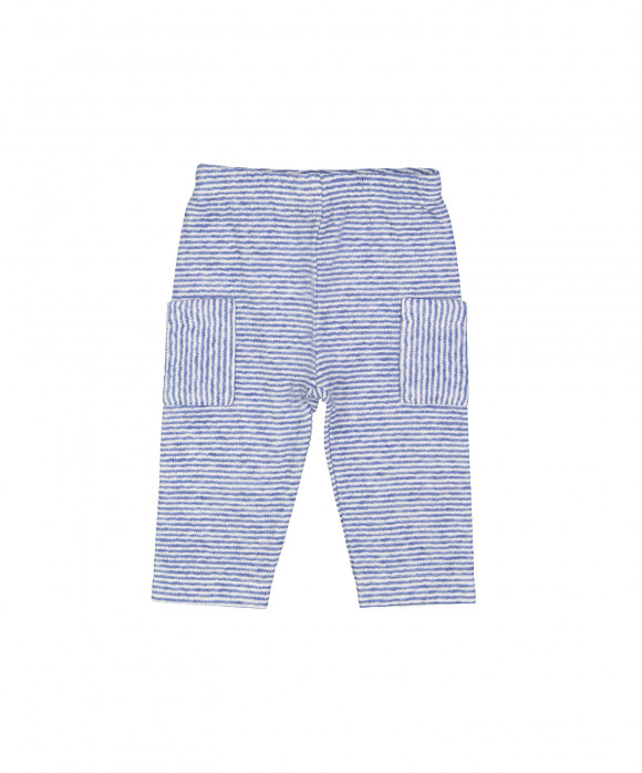 comfy pants stripe blue