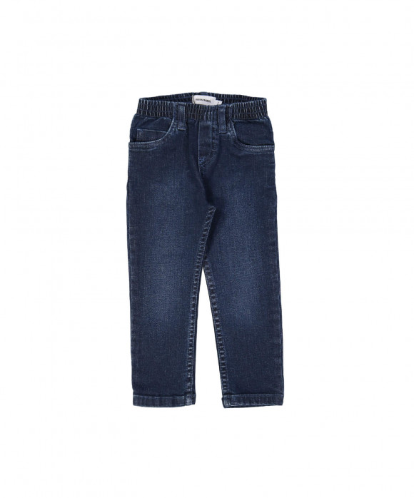 trouser jeans girl slim blue