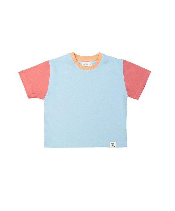 T-shirt multicolour light blue