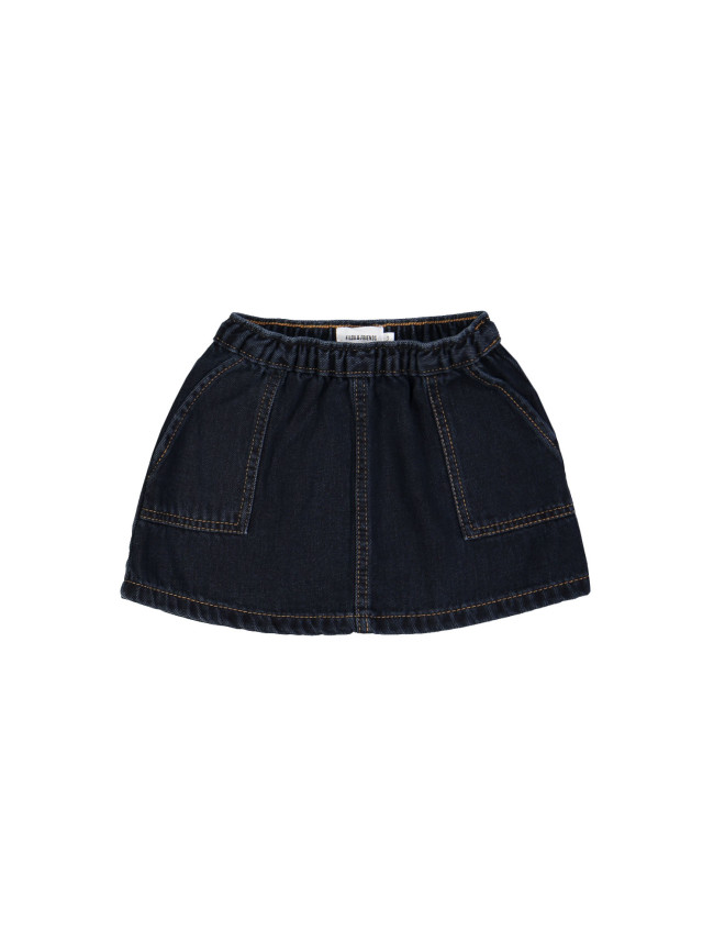 mini skirt jeans blue black