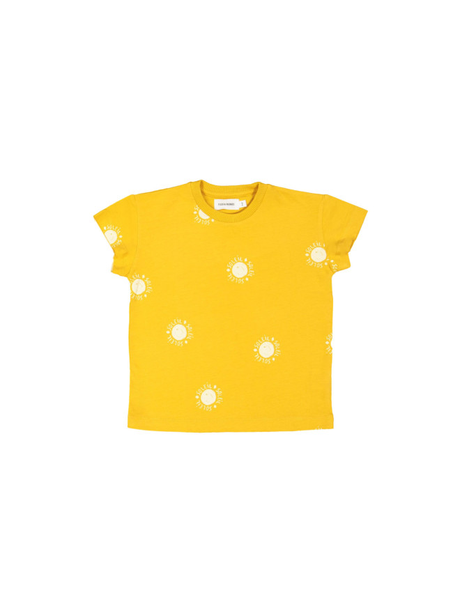 T-shirt sun ochre