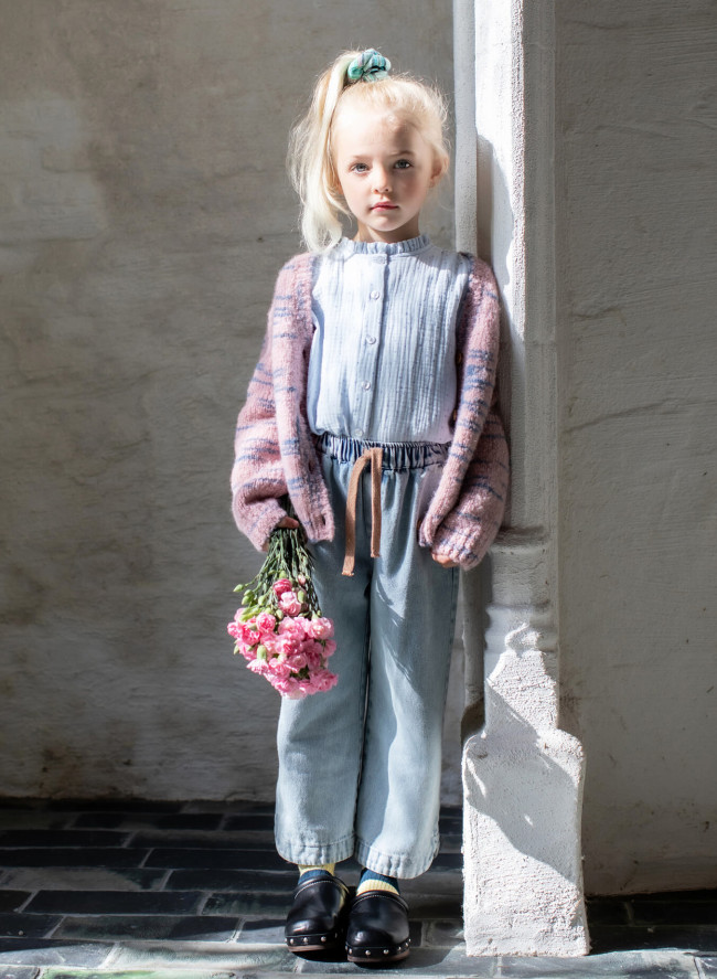 scrunchie check mint