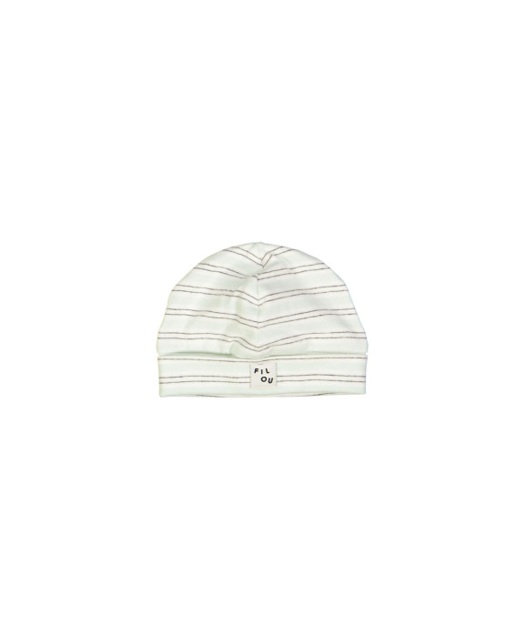 hat stripe aqua