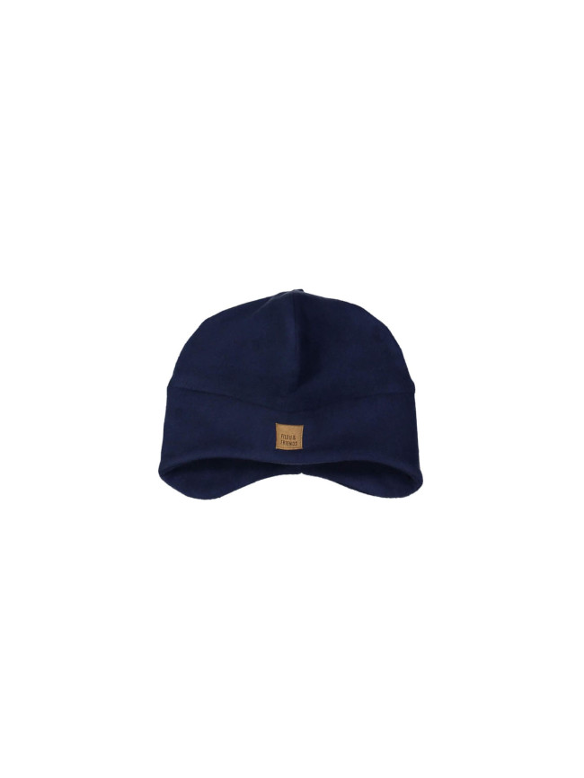 bonnet fleece dark blue