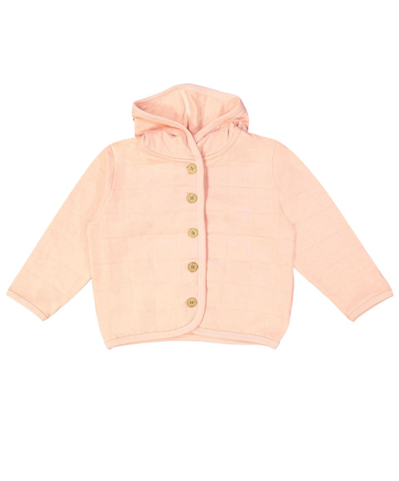 gilet matelassé light pink