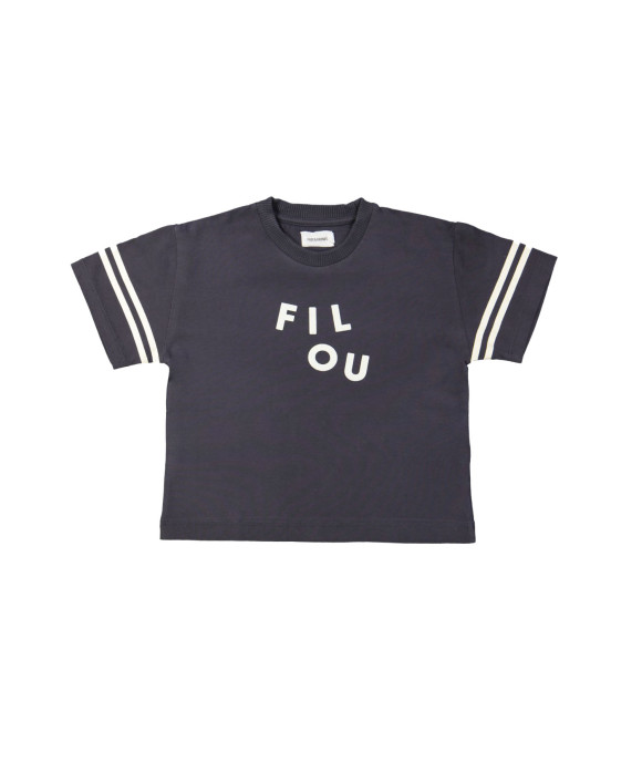 T-shirt filou anthracite