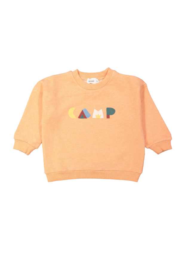 Sweater camp peach melange