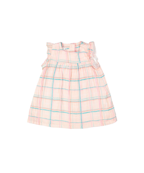 dress mini multigrid light pink
