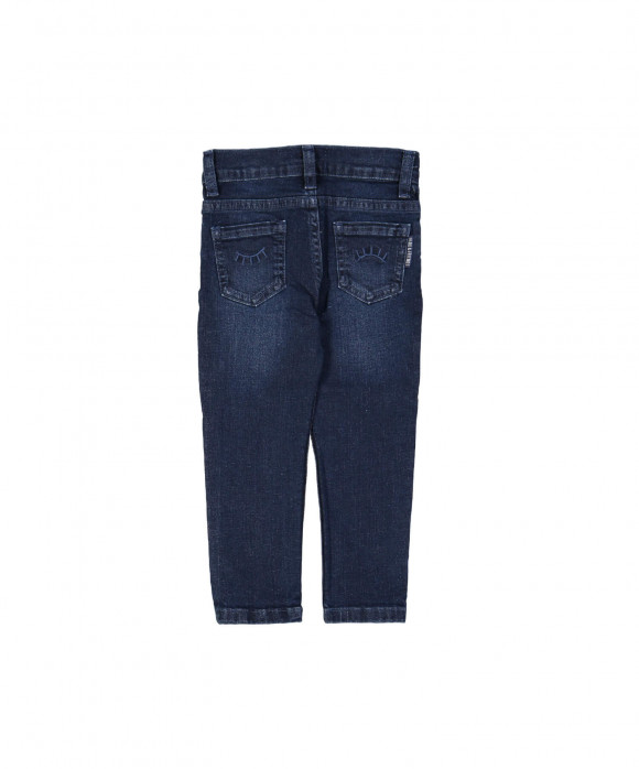trouser jeans girl skinny blue