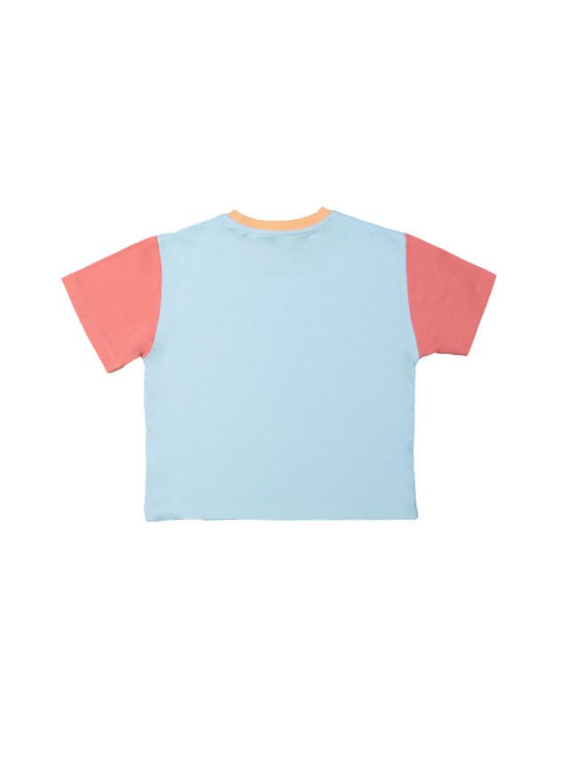 T-shirt multicolour light blue