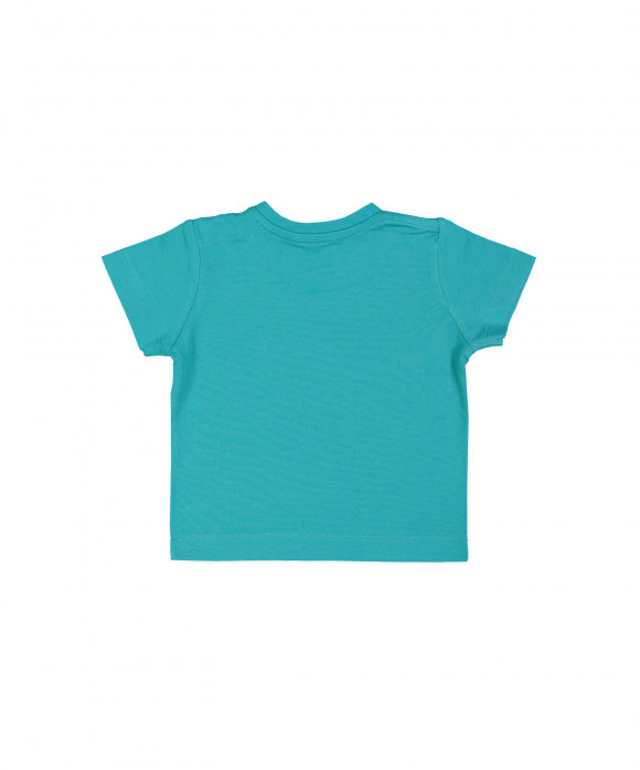 T-shirt lil picnic pal teal