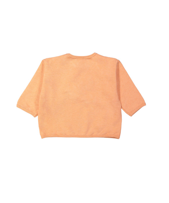 Sweater hello pêche mélangé