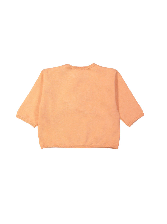 Sweater hello pêche mélangé