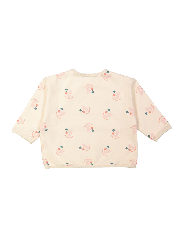 Sweater ma cerise beige