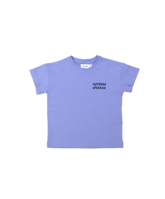 T-shirt extérieur guerrier bleu