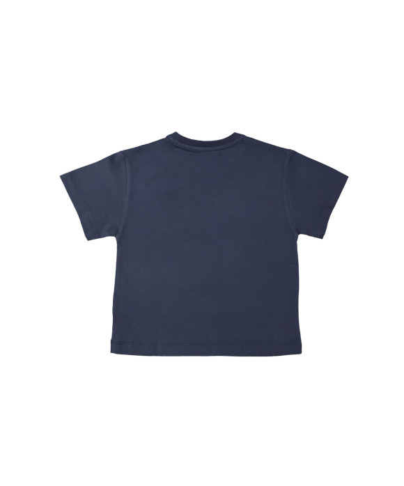 T-shirt pochette bleu foncé