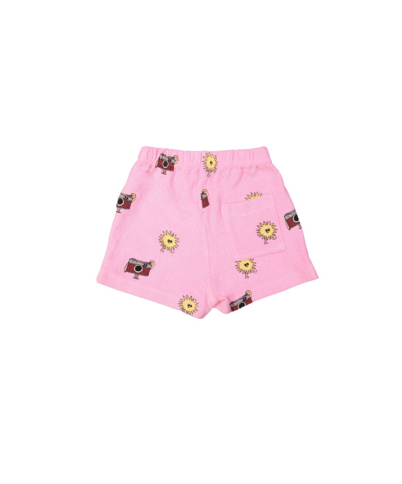 Short éponge ensoleillé kodak rose