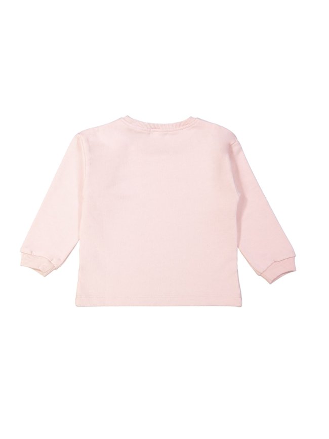 Sweater sourire rose clair