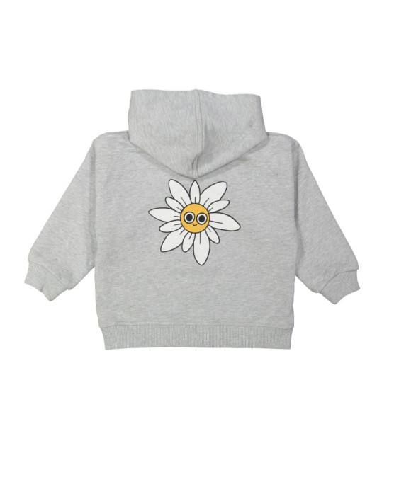 Gilet edelweiss gris melangé