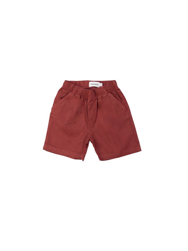 Short rouge foncé