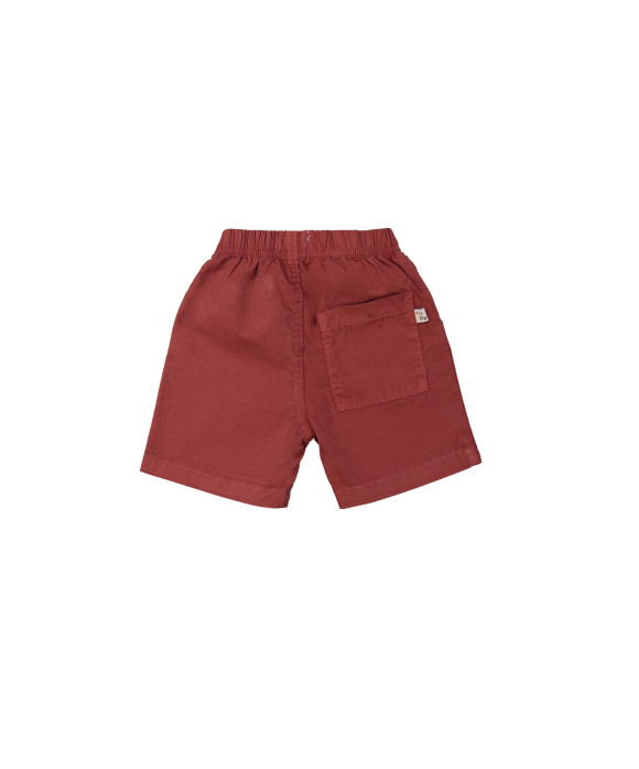 Short rouge foncé