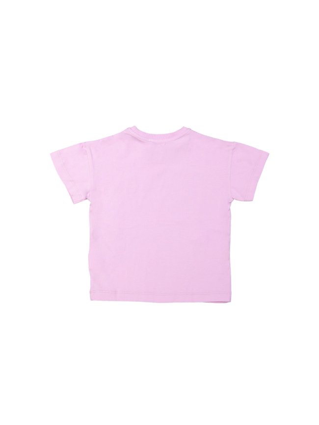 T-shirt montagne vacances rose