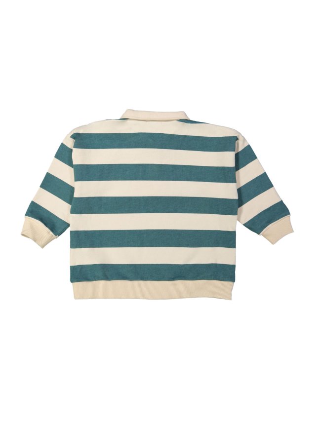 Polo Sweater rayé feel free beige