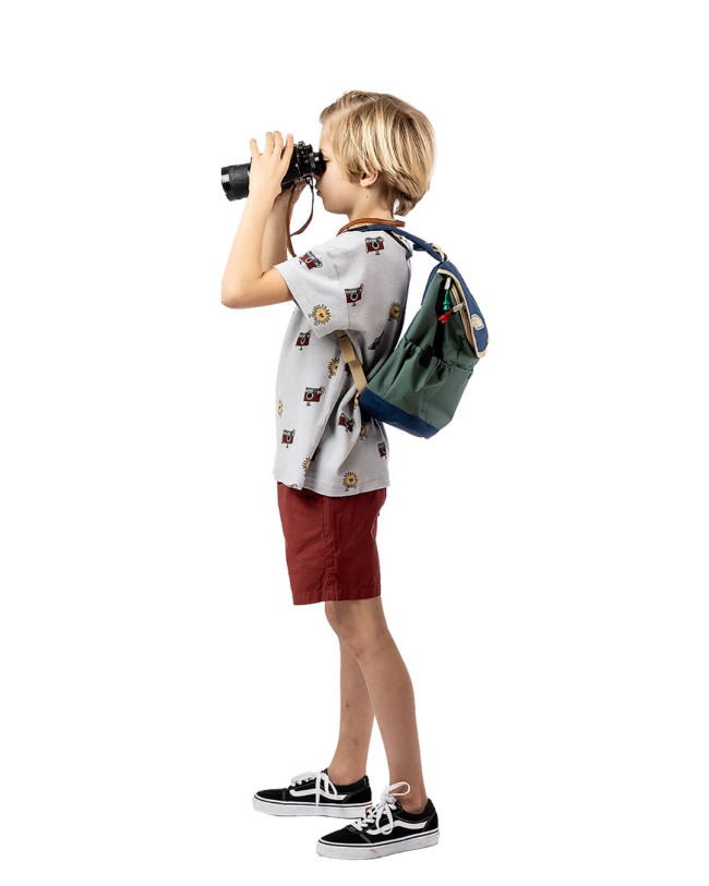 T-shirt éponge ensoleillé kodak gris clair