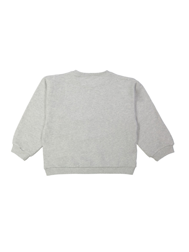 Sweater poisson gris chiné